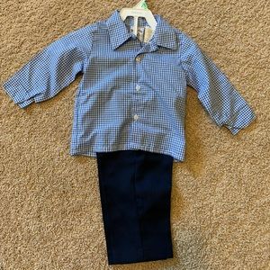 Baby boy 18months polo and pants pair #17
